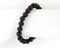 TheBeadChest Natural Lava Stretch Bracelet Black Round Stone